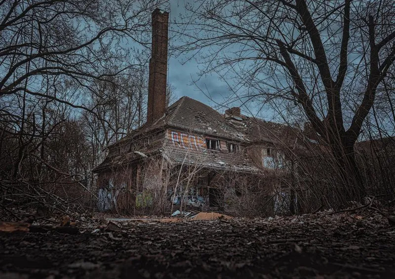 22030 Gebäude - Fabrik-Ruine Puzzle