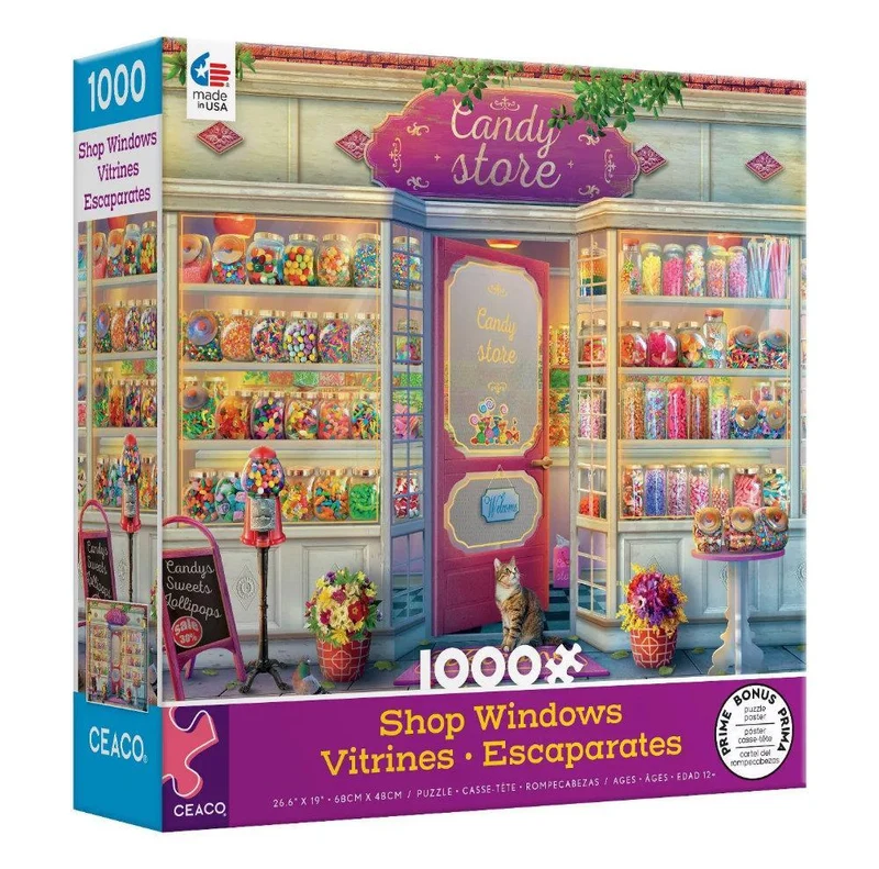 Shop Windows: Candy Store (1000pcs)