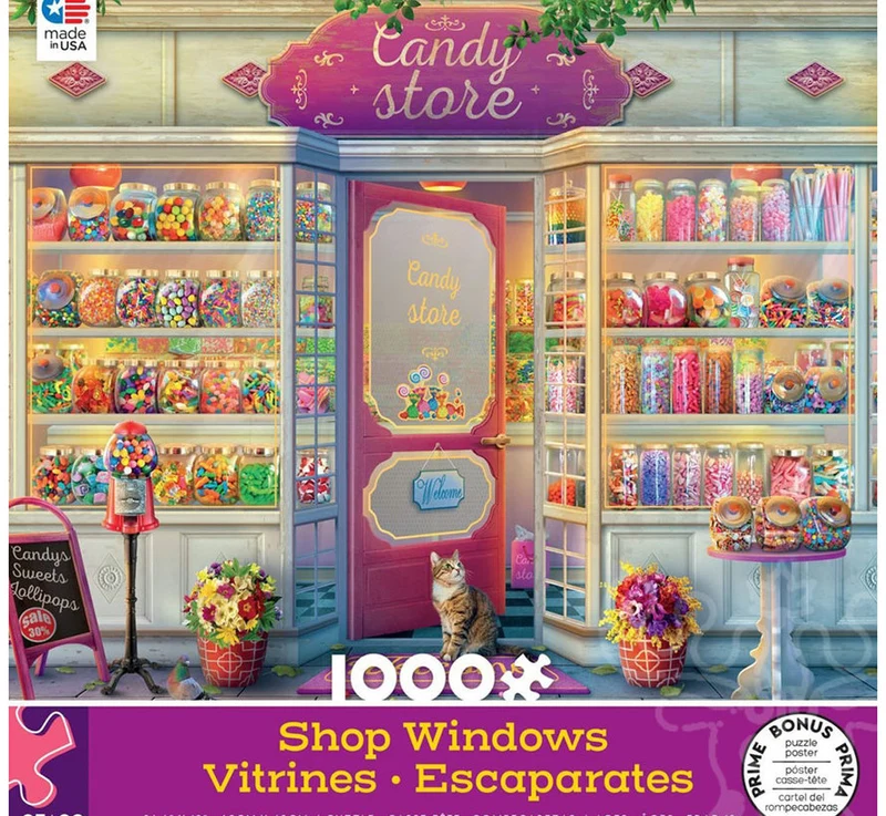 Shop Windows: Candy Store (1000pcs)