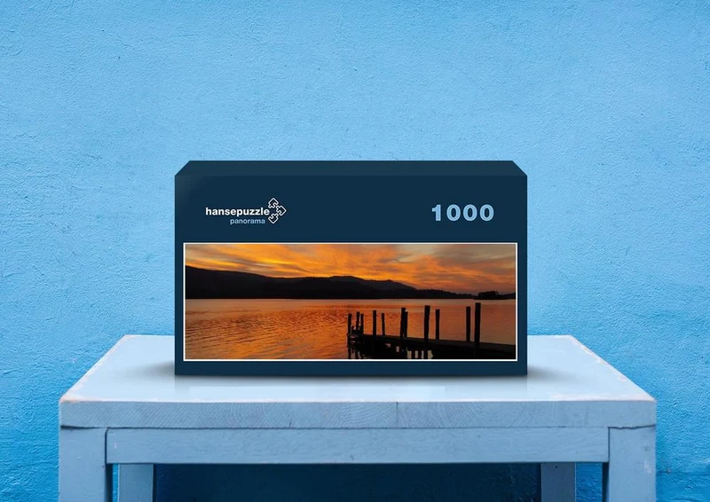 21816 Reisen - Sonnenuntergang über See Puzzle