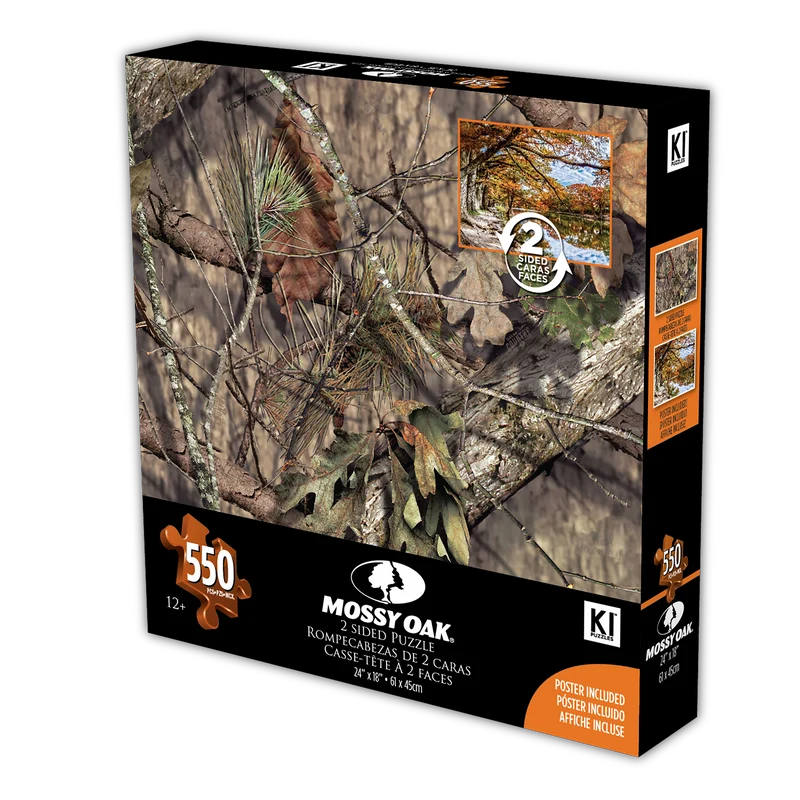 Mossy Oak (2-sided) - Fall Foliage (550pcs)