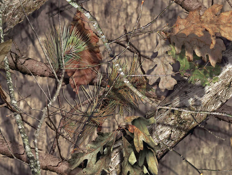 Mossy Oak (2-sided) - Fall Foliage (550pcs)
