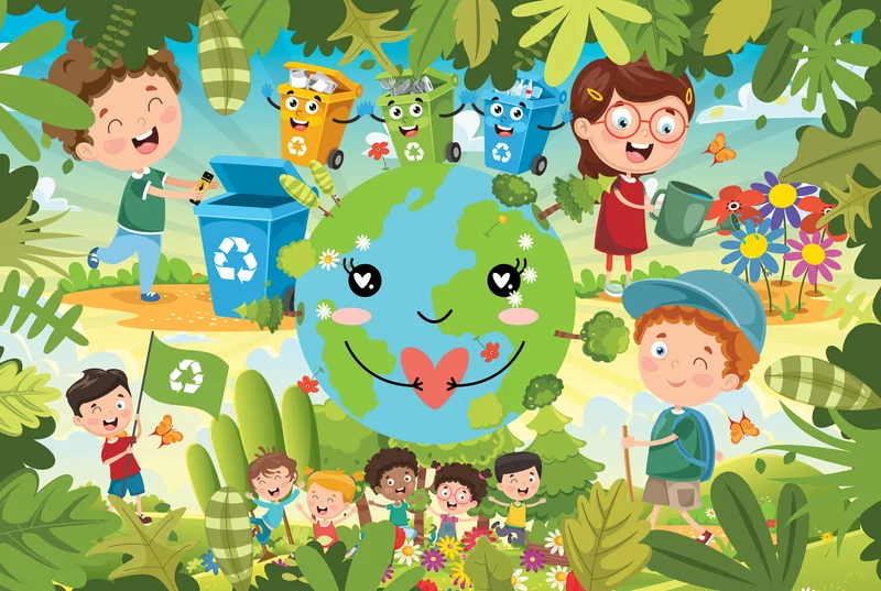 Educational - Let's Recycle (48pcs Floor Puzzle)