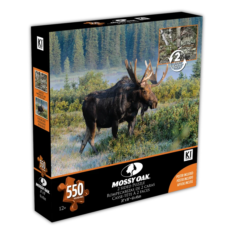 Mossy Oak (2-sided) - Bill Moose (550pcs)