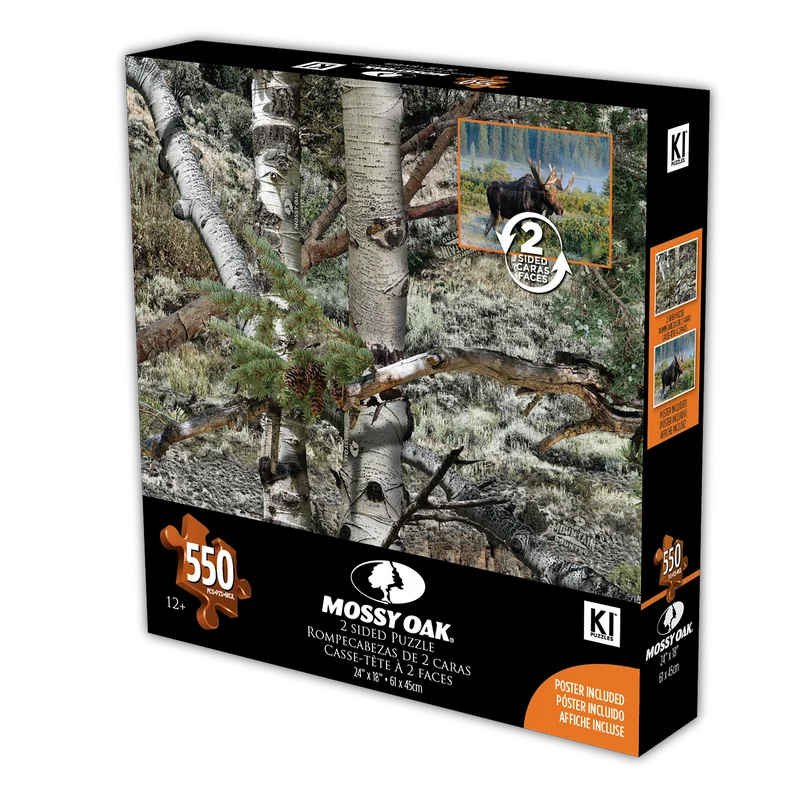 Mossy Oak (2-sided) - Bill Moose (550pcs)