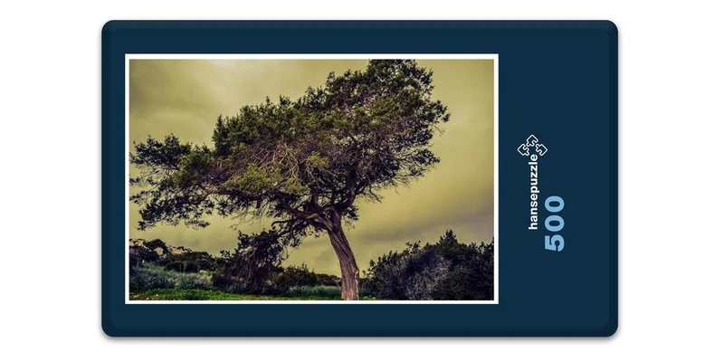 18497 Natur - Baum im Wind Puzzle