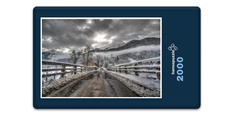 18496 Natur - Berg-Strasse Puzzle