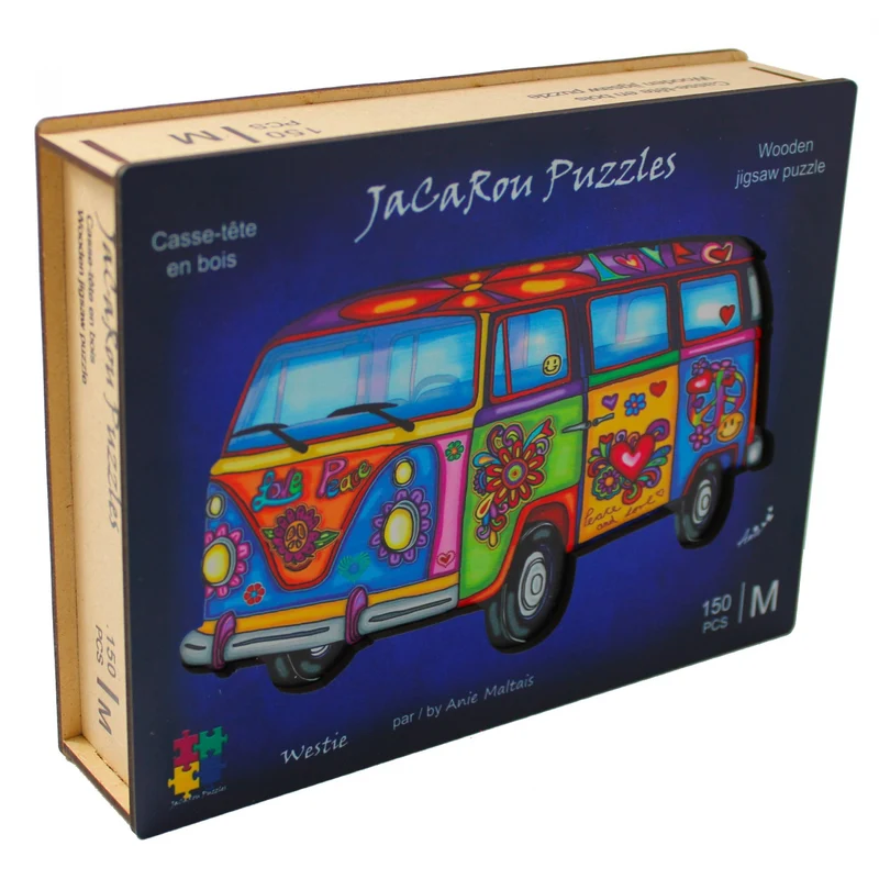 WESTIE , Anie Maltais (Wooden Jigsaw Puzzle)