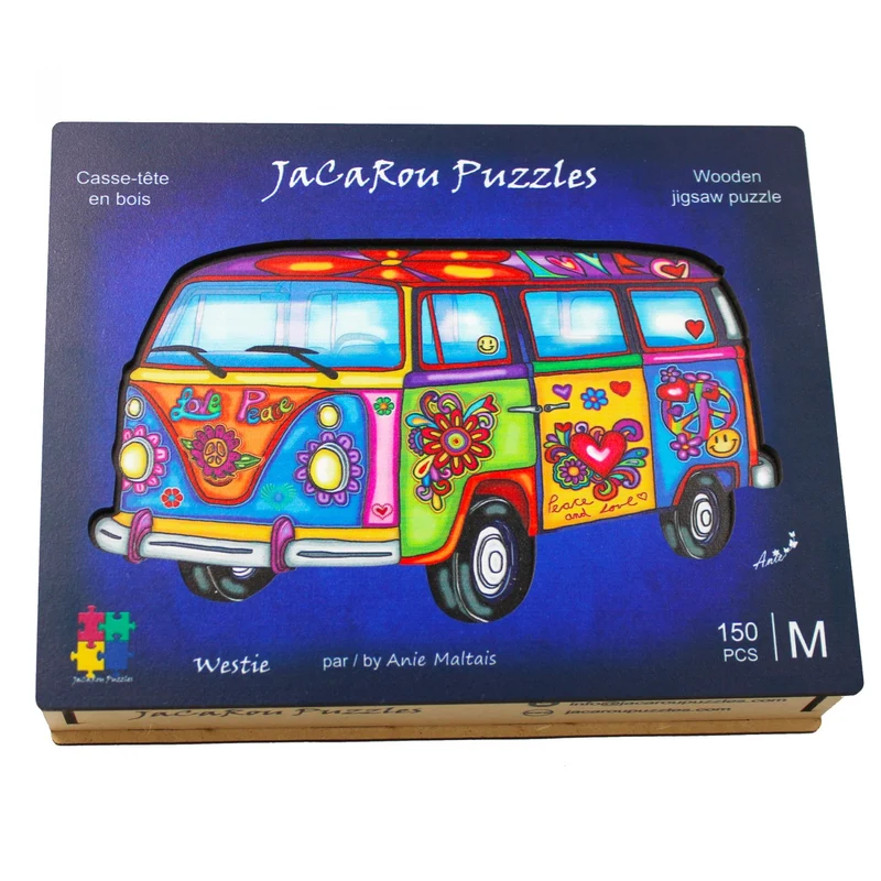WESTIE , Anie Maltais (Wooden Jigsaw Puzzle)