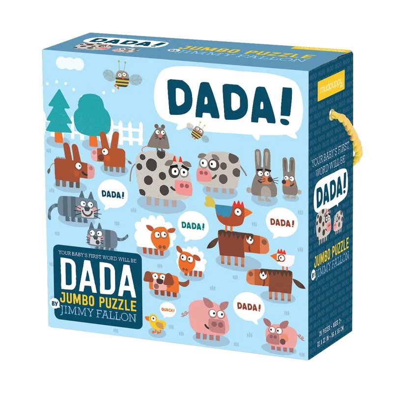 Jimmy Fallon Your Baby's First Word Will Be DADA Jumbo Puzzle (25pcs)
