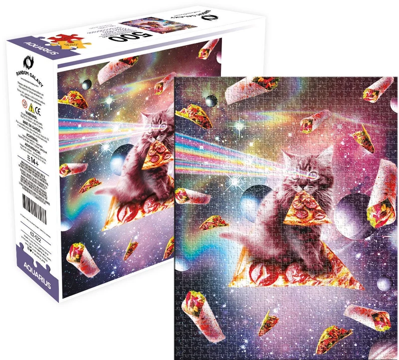 Random Galaxy - Cat Pizza (500pcs)