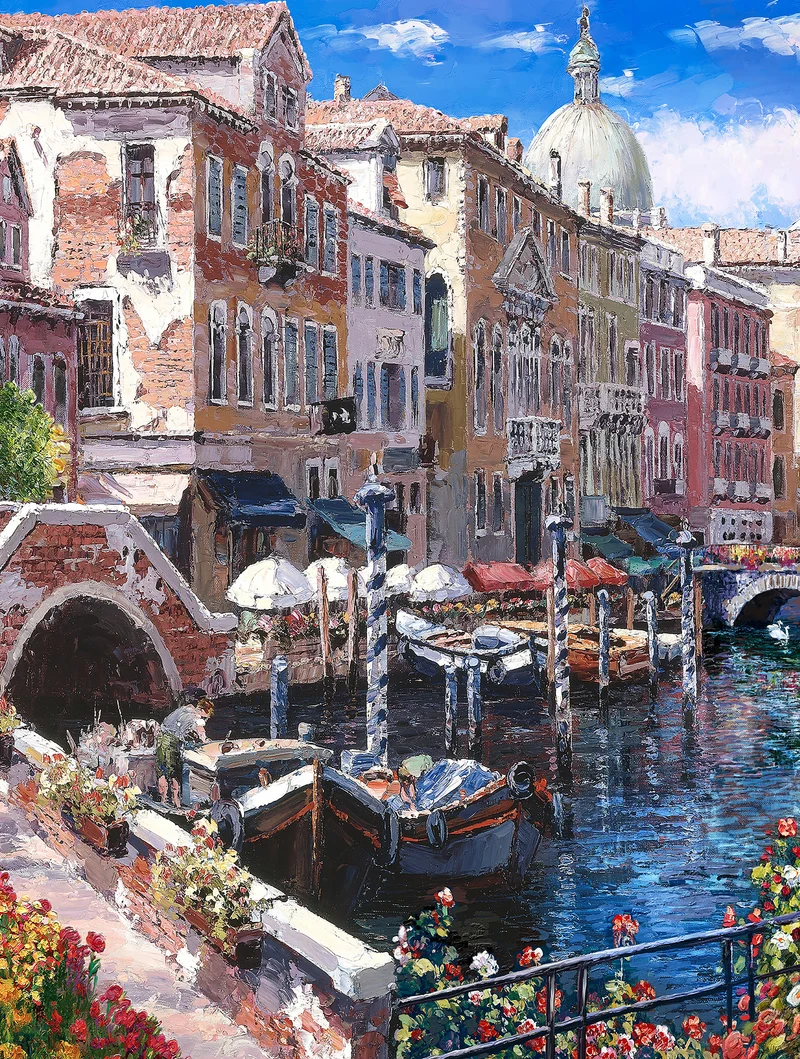 Venice Panorama, Sam Park (1500pcs) 3-in-1 Triptych Multipack
