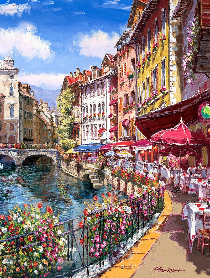 Venice Panorama, Sam Park (1500pcs) 3-in-1 Triptych Multipack