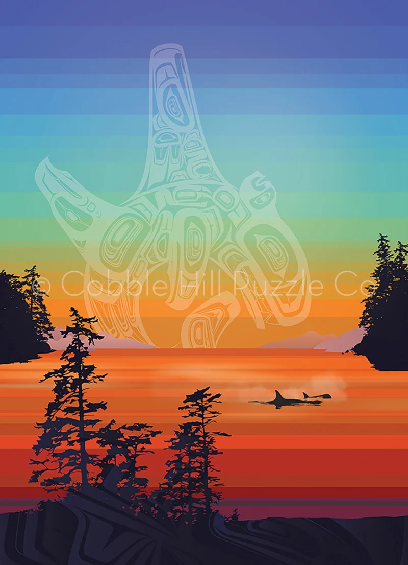 Salish Coast Colours, Tristan Wolf (1000pcs)