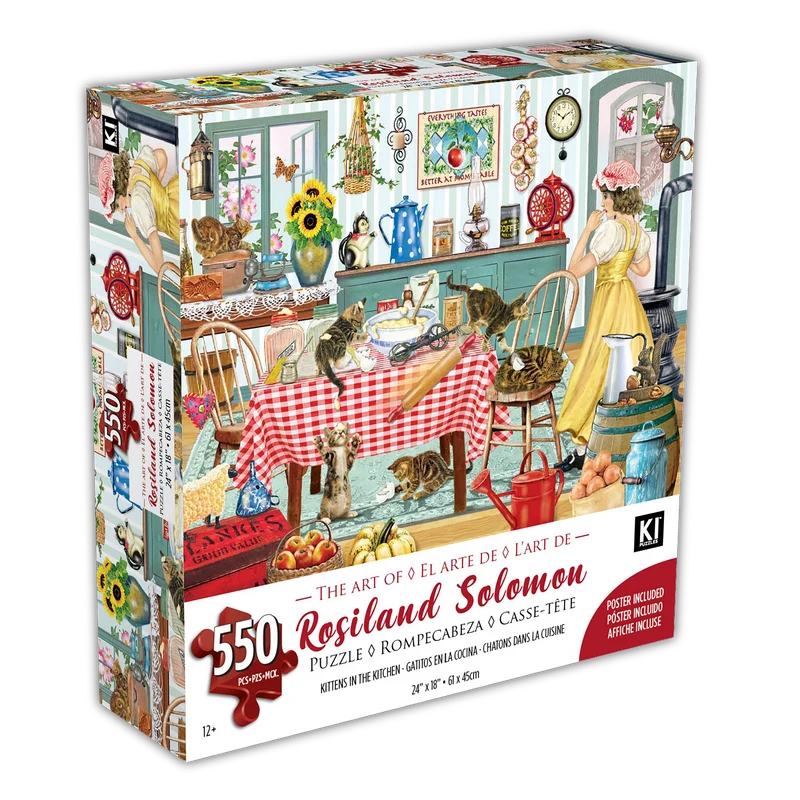 Kittens In The Kitchen, Rosiland Solomon (550pcs)