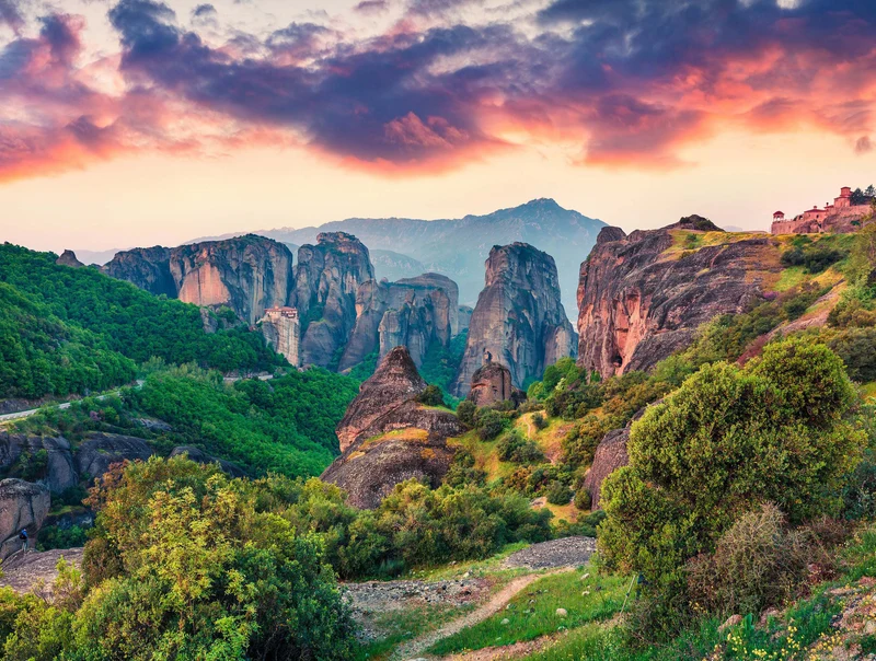 Postcard Collection - Meteora Kalabaka, Greece (550pcs)