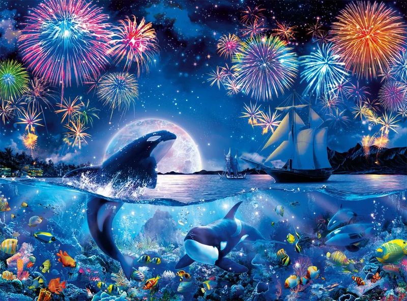Marine Color: The Dramatic Night
