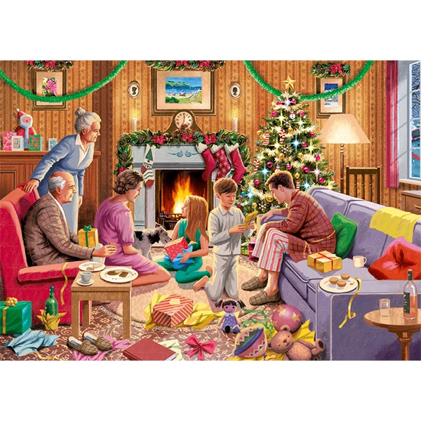 Family Time At Christmas (4x1000pcs)