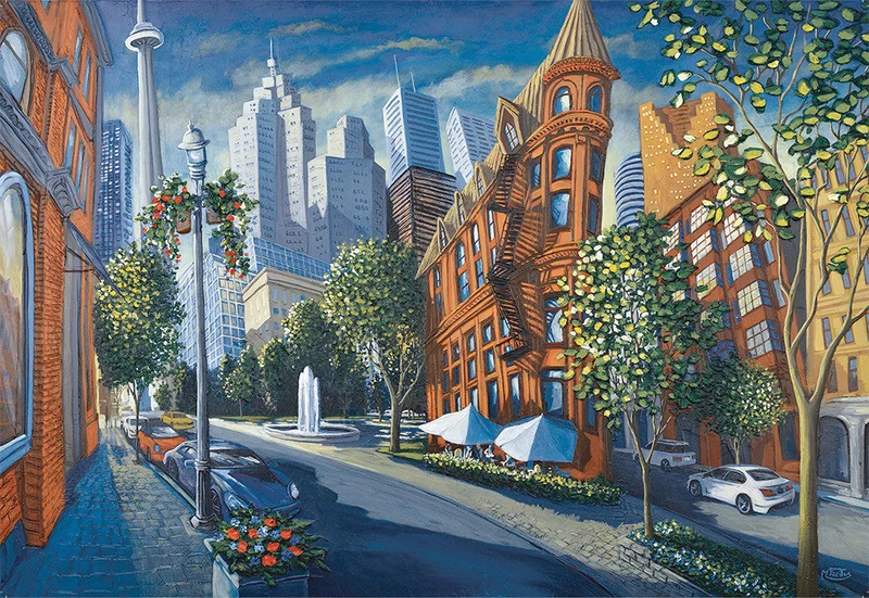 DMG Ravensburger The Flat Iron - Canadian Collection (DAMAGED BOX)