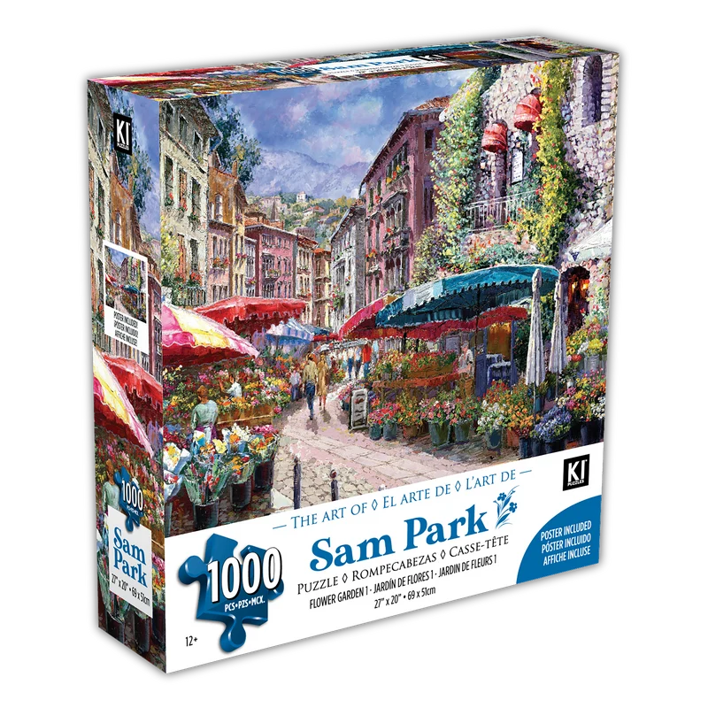 Flower Garden 1, Sam Park (1000pcs)