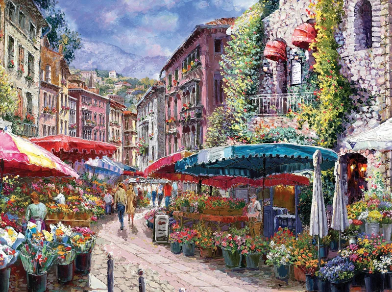 Flower Garden 1, Sam Park (1000pcs)