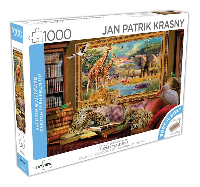 Savannah Coming To Life, Jan Patrik Krasny (1000pcs)