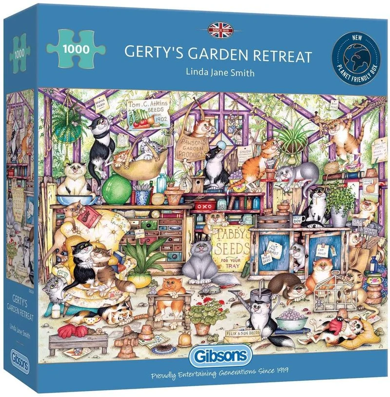Gerty's Garden Retreat, Linda Jane Smith (1000pcs)