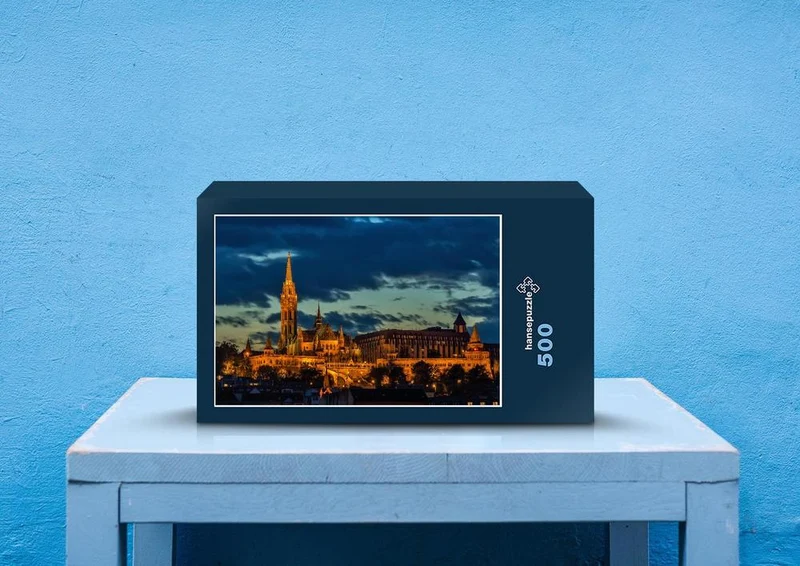 21105 Orte - Budapest bei Nacht Puzzle
