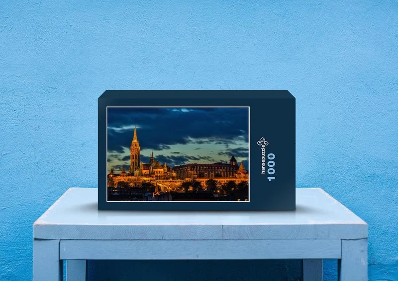 21105 Orte - Budapest bei Nacht Puzzle