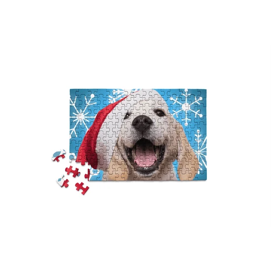 Micro Puzzle - Holiday Santa Paws