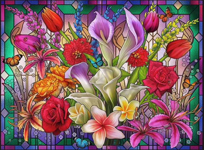 Vivid Collection: Window Lilies
