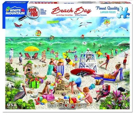 Seek & Find: Beach Day, Mary Thompson
