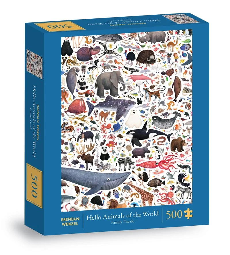 Hello Animals Of The World (1000pcs)
