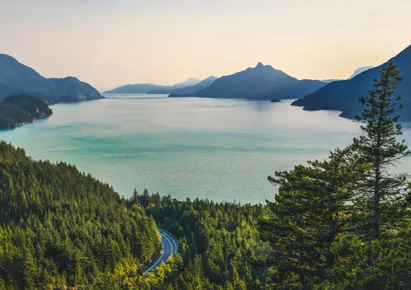42517 Natur - Bergsee Puzzle