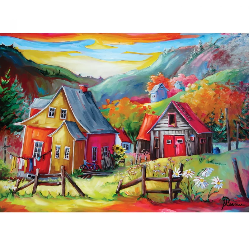 Sur La Rue Des Tremblay, Suzanne Claveau (300XXLpcs)