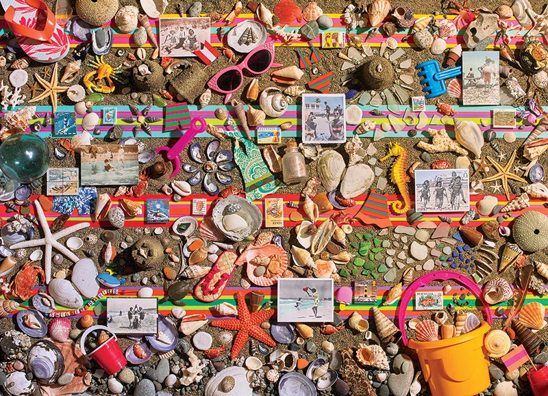 Beach Scene, Shelley Davies
