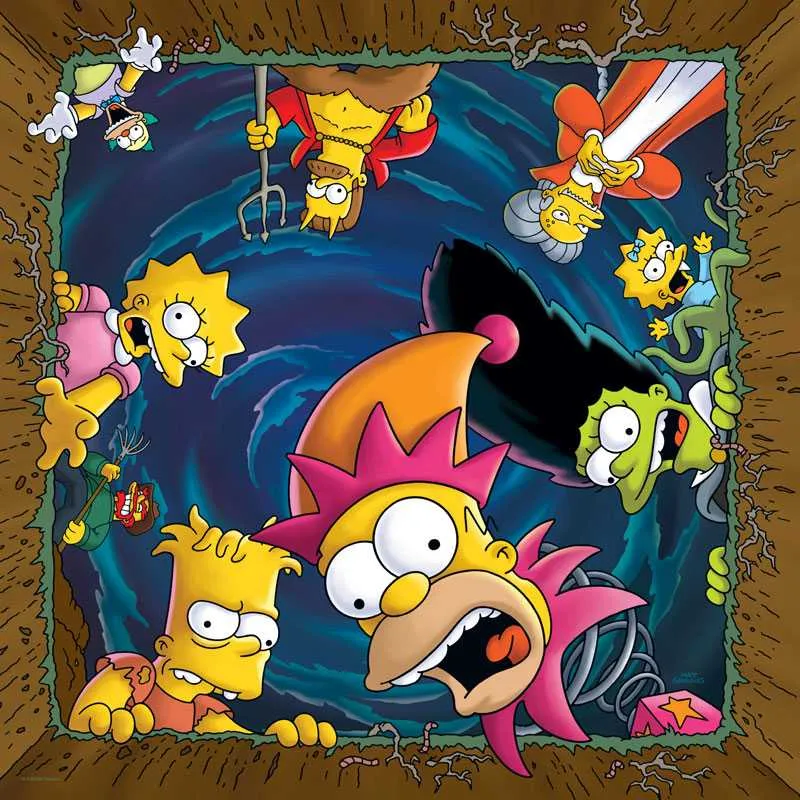 The Simpsons Treehouse of Horror "Coffin" (1000pcs)