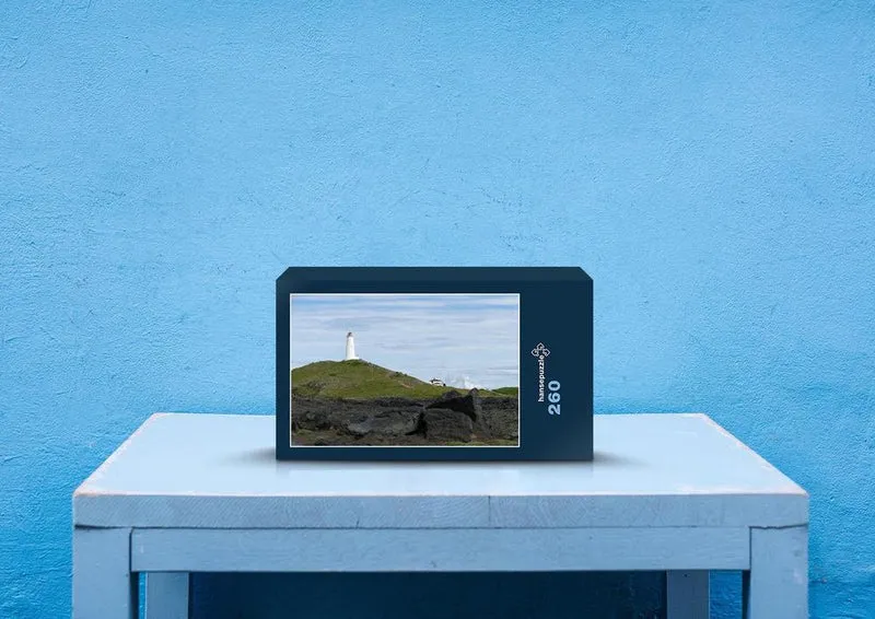 22204 Orte - Leuchtturm auf Island Puzzle