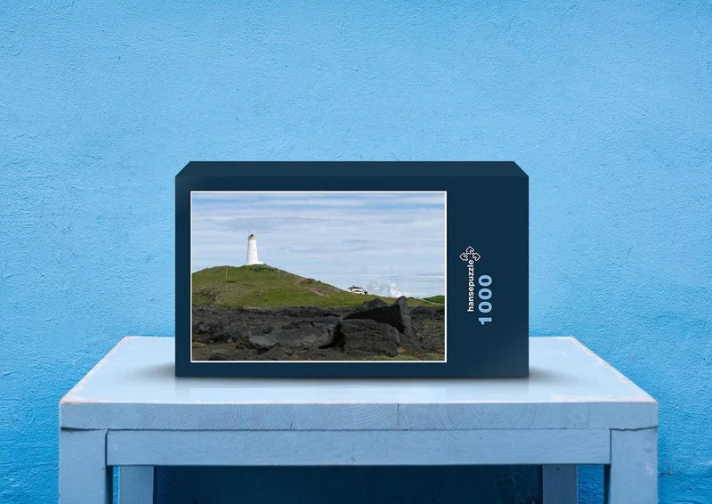 22204 Orte - Leuchtturm auf Island Puzzle