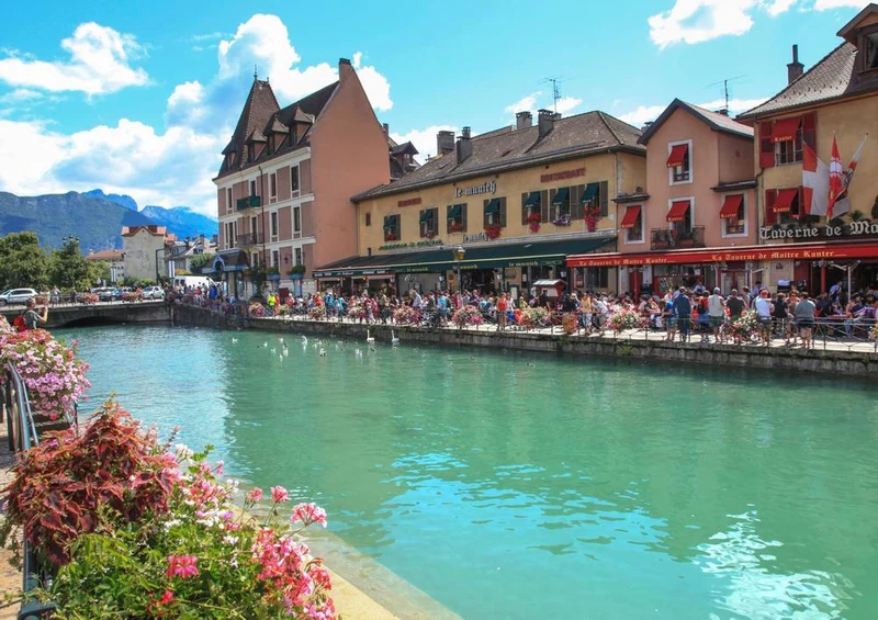 21701 Orte - Annecy am See Puzzle