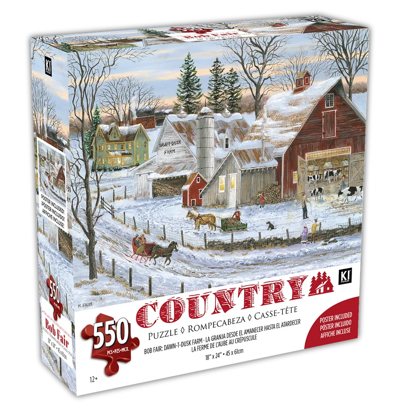 Country - Dawn T Dusk Farm, Bob Fair (550pcs)