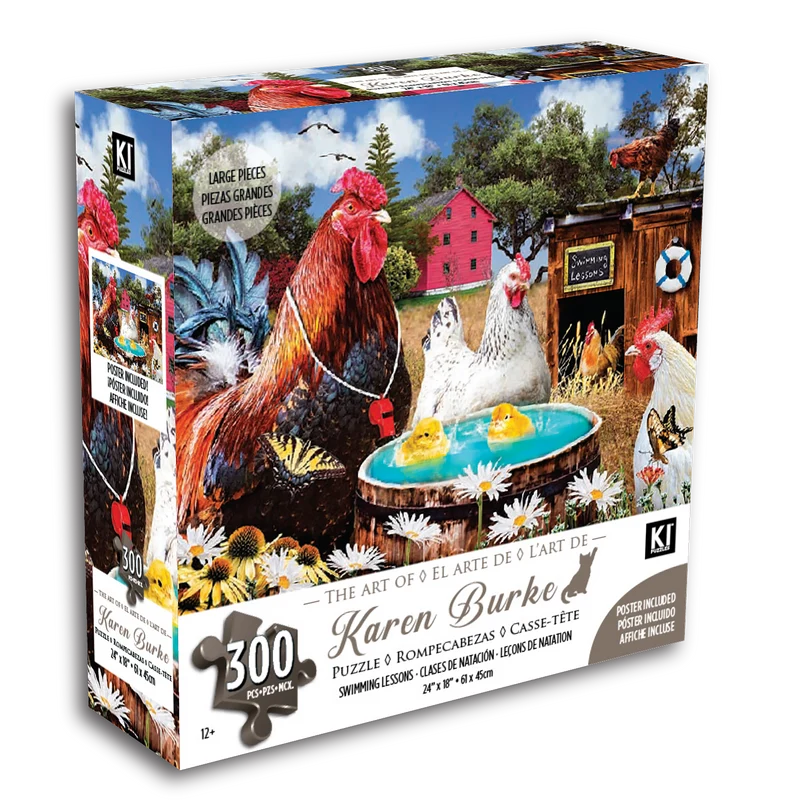 Swimming Lessons, Karen Burke (300pcs)