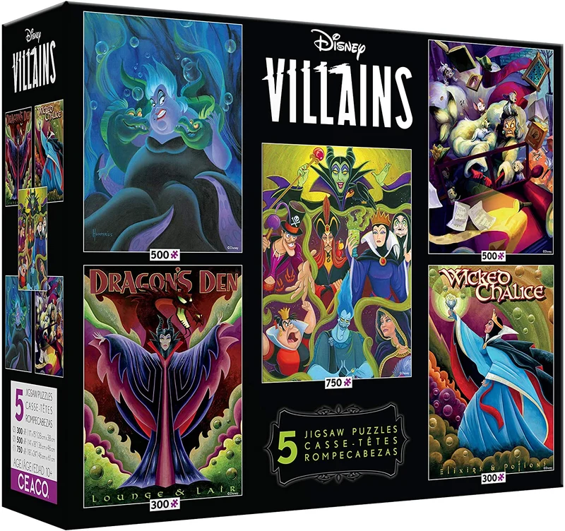 Disney Villains (5-in-1 Multipack)