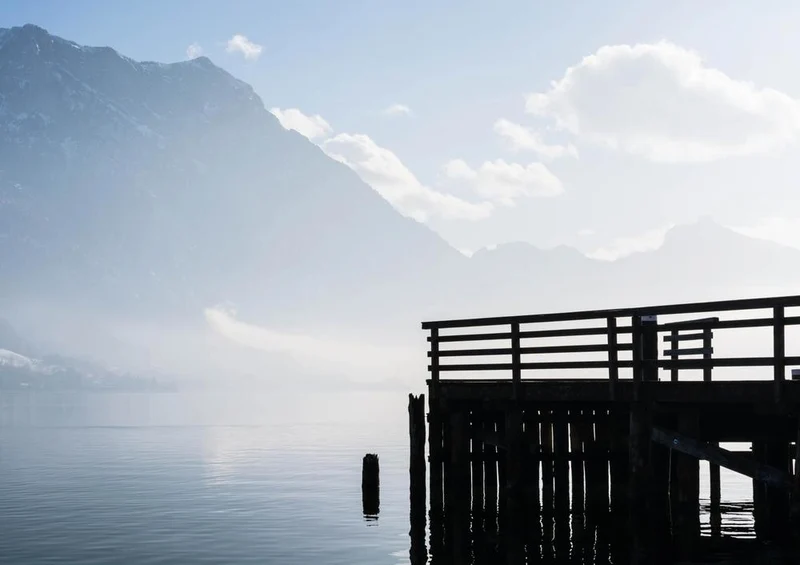 24031 Natur - Nebel über dem See Puzzle