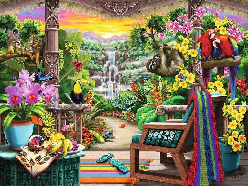 Ravensburger Tropical Retreat (750 Large)