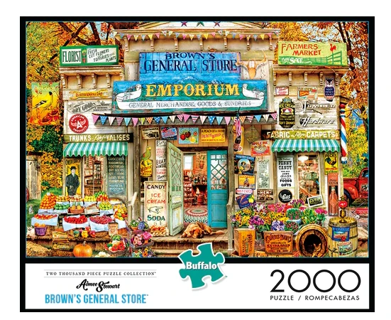 Brown's General Store, Aimee Stewart, 2000 Pieces