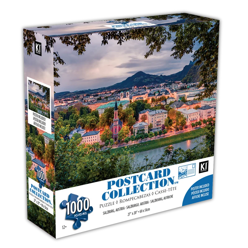 Postcard Collection - Salzburg, Austria (1000pcs)