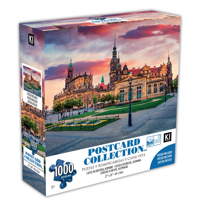 Postcard Collection - Castle in Dresden, Germany (1000pcs)