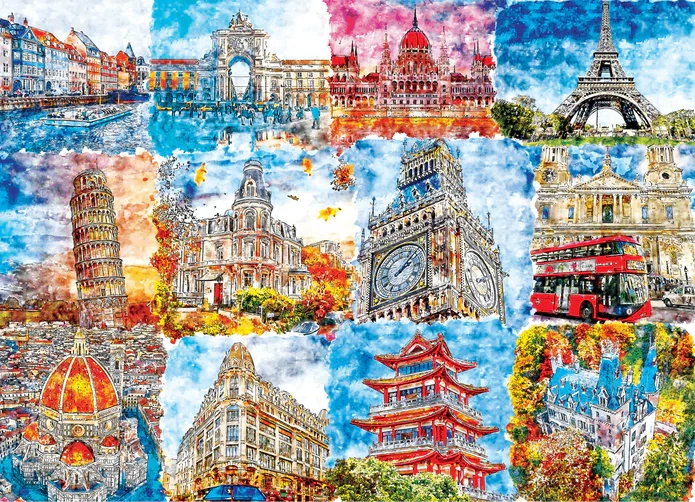 PFG Colorful Wonders (PUZZLES FOR GOOD)