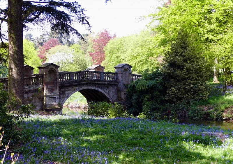 21696 Natur - Brücke im Park Puzzle